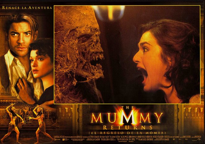 Die Mumie kehrt zurück - Lobbykarten - Rachel Weisz