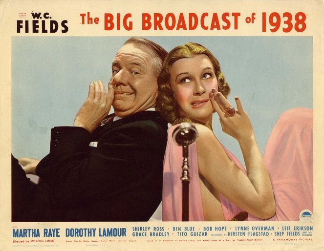 The Big Broadcast of 1938 - Cartes de lobby