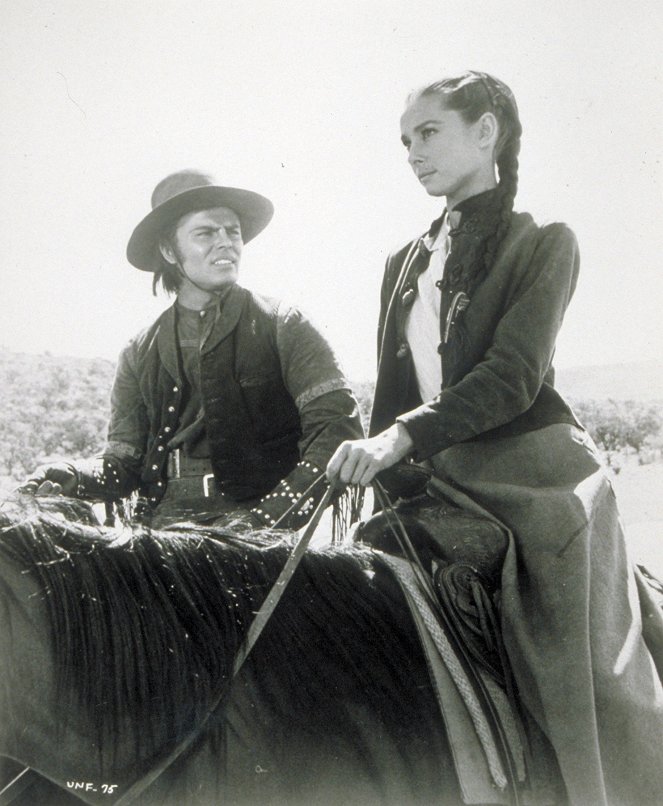 Le Vent de la plaine - Film - John Saxon, Audrey Hepburn