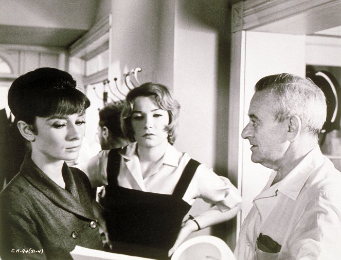 A Infame Mentira - De filmagens - Audrey Hepburn, Shirley MacLaine, William Wyler