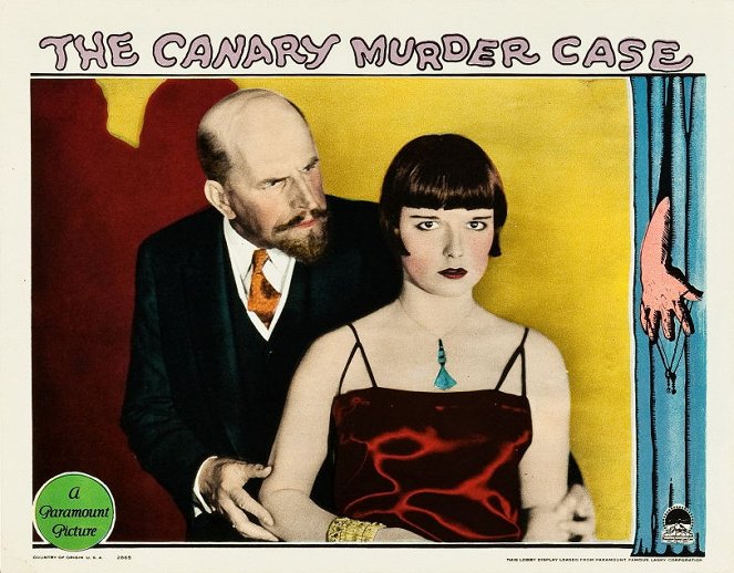 The Canary Murder Case - Lobby karty - Louise Brooks