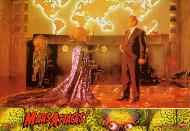 Mars Attacks! - Lobbykarten - Jack Nicholson