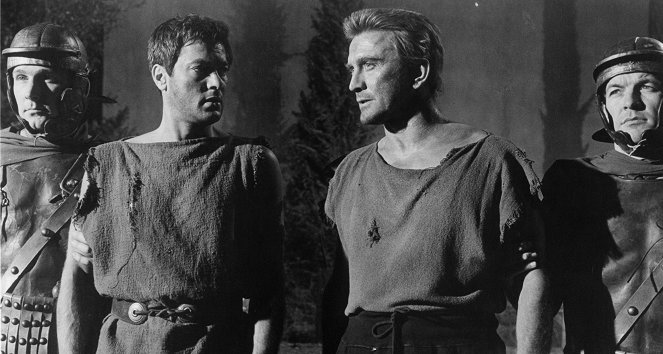 Spartacus - Filmfotos - Bernard Herschel Schwartz, Kirk Douglas