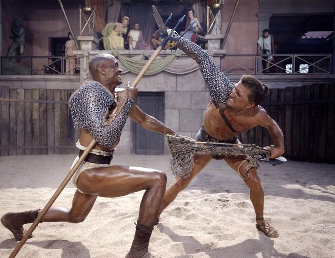 Spartacus - Filmfotos - Woody Strode, Kirk Douglas