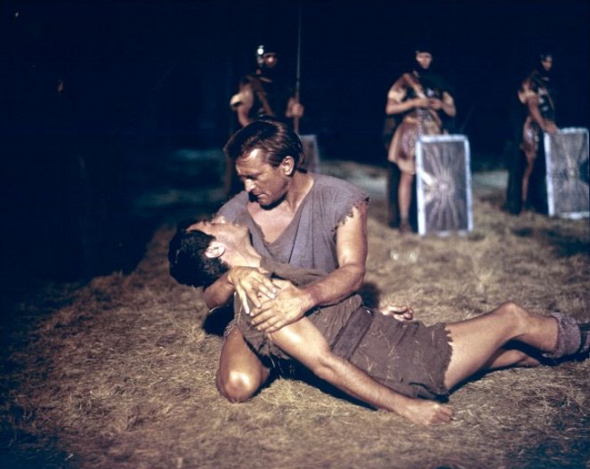 Spartacus - Filmfotos - Bernard Herschel Schwartz, Kirk Douglas
