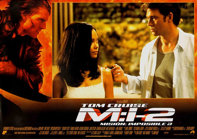 Mission: Impossible 2 - Lobby karty - Thandiwe Newton, Dougray Scott