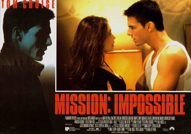 Mission: Impossible - Vitrinfotók - Emmanuelle Béart, Tom Cruise