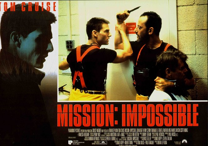 M :I - Mission : Impossible - Cartes de lobby - Tom Cruise, Jean Reno