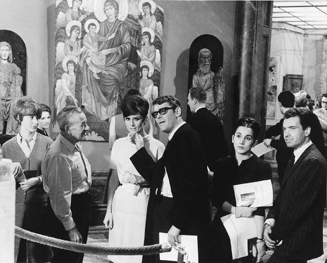 Ako ukradnúť Venušu - Z nakrúcania - William Wyler, Audrey Hepburn, Peter O'Toole