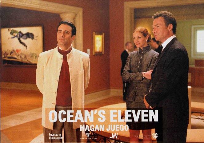 Ocean's Eleven - Façam as Vossas Apostas - Cartões lobby - Andy Garcia, Julia Roberts