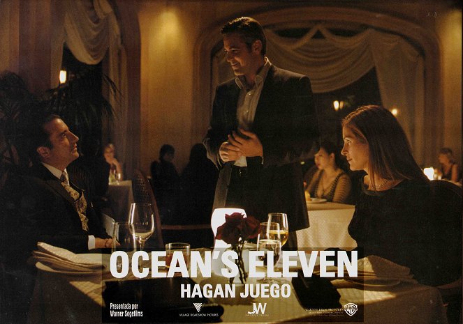 Ocean's Eleven - Façam as Vossas Apostas - Cartões lobby - Andy Garcia, George Clooney, Julia Roberts
