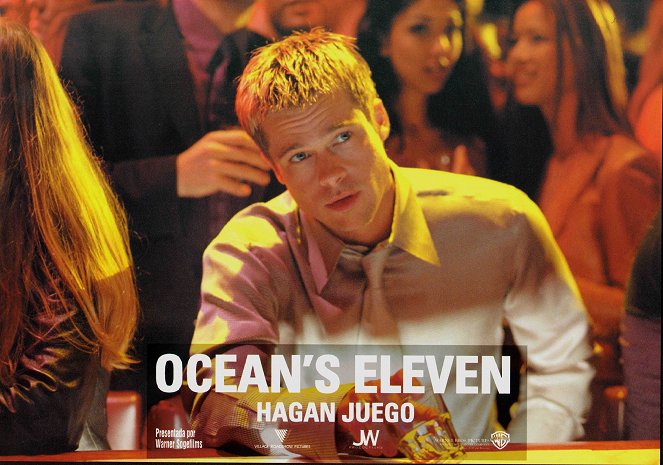 Ocean's Eleven - korkeat panokset - Mainoskuvat - Brad Pitt