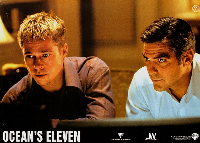 Ocean's Eleven - Lobbykaarten - Brad Pitt, George Clooney