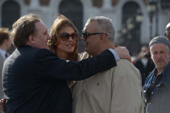 Turquoise - Tournage - Gérard Depardieu, Elizabeth Hurley, Philippe Martinez