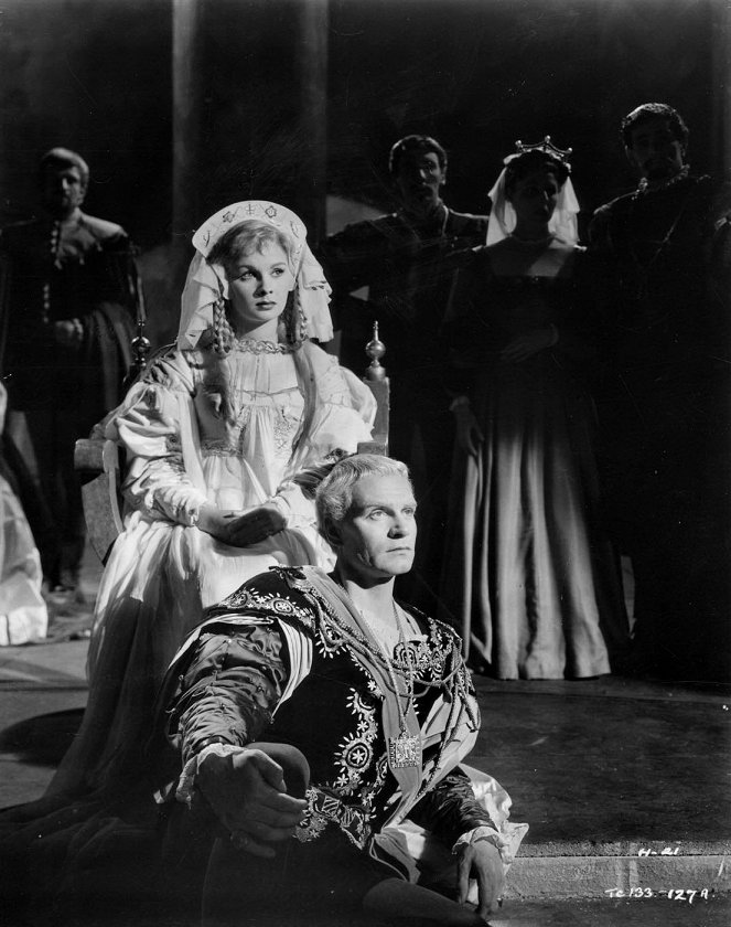 Hamlet - Filmfotók - Jean Simmons, Laurence Olivier