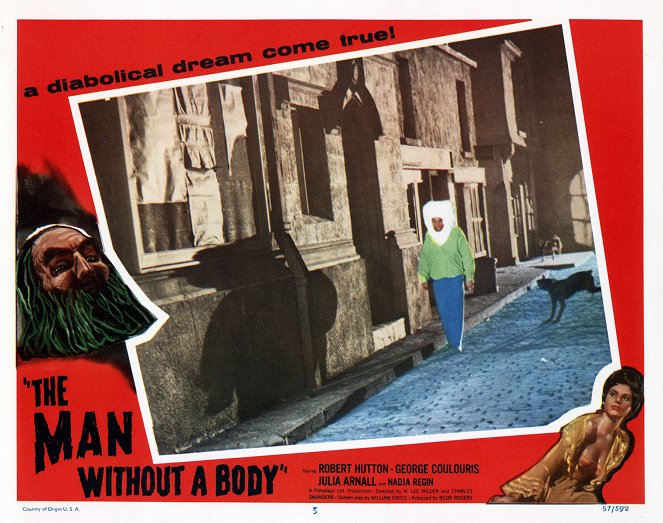 The Man Without a Body - Lobbykarten