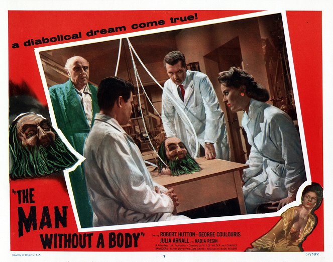 The Man Without a Body - Cartes de lobby