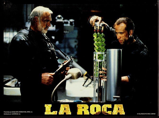 The Rock - Lobbykaarten - Sean Connery, Nicolas Cage