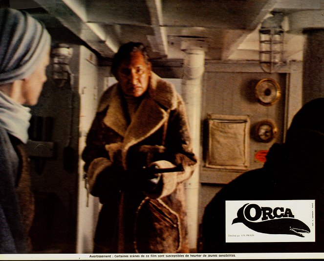 Orca: Killer Whale - Lobby Cards - Will Sampson