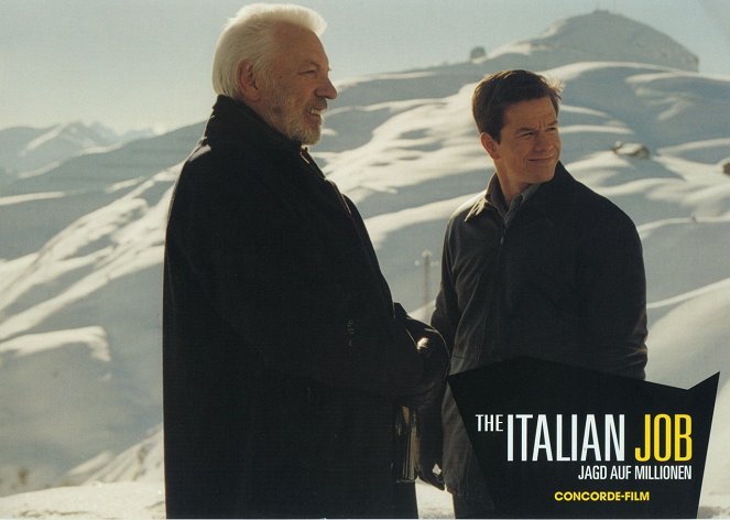 Braquage à l'italienne - Cartes de lobby - Donald Sutherland, Mark Wahlberg