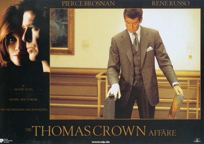 Thomas Crown - Cartes de lobby - Pierce Brosnan