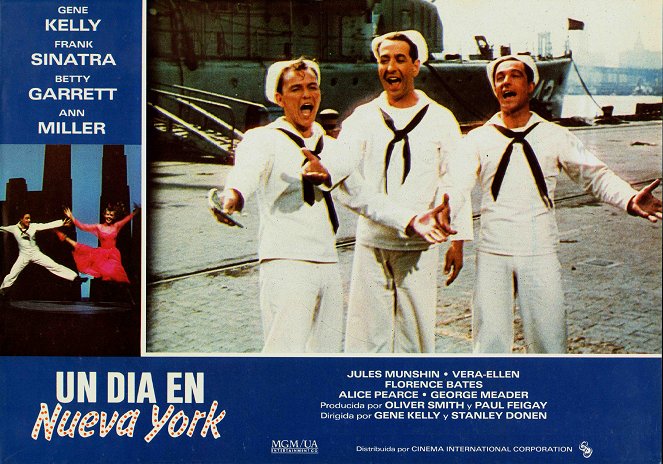 On the Town - Lobby Cards
