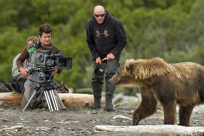 Medvědi - Z natáčení