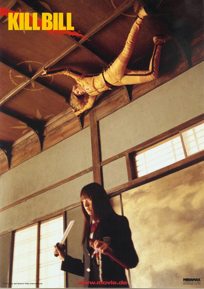 Kill Bill : Volume 1 - Cartes de lobby - Uma Thurman, Chiaki Kuriyama
