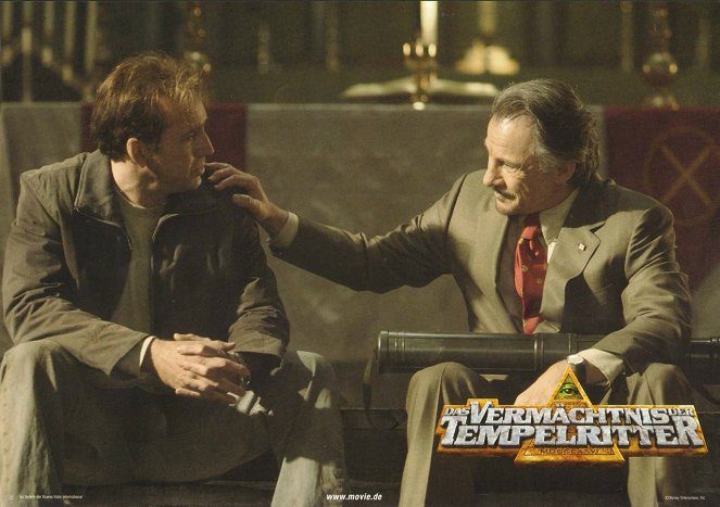 Benjamin Gates et le Trésor des Templiers - Cartes de lobby - Nicolas Cage, Harvey Keitel