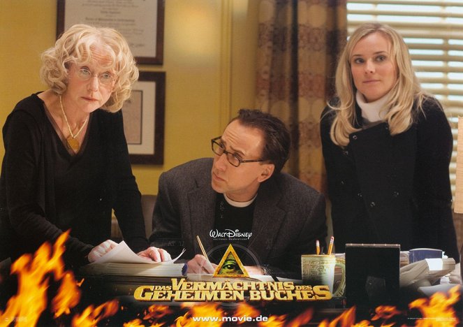 Benjamin Gates et le Livre des Secrets - Cartes de lobby - Helen Mirren, Nicolas Cage, Diane Kruger
