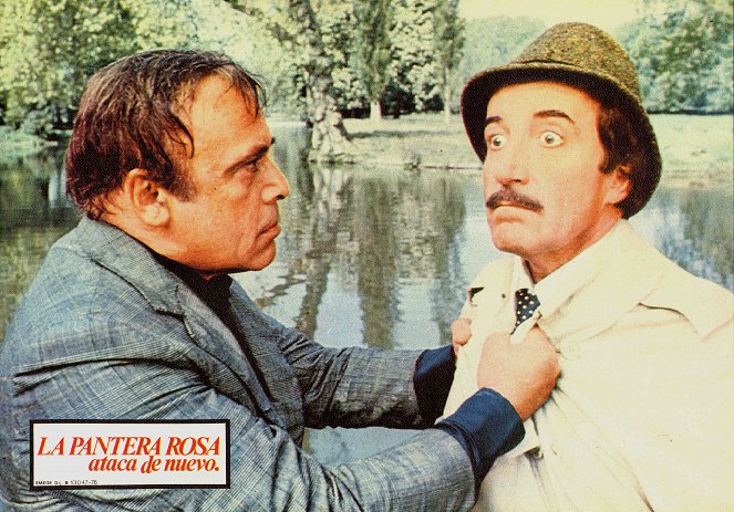 Inspector Clouseau, der beste Mann bei Interpol - Lobbykarten - Herbert Lom, Peter Sellers