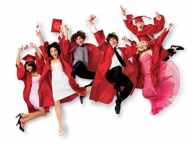 igh School Musical 3: Fin de curso - Promoción - Monique Coleman, Vanessa Hudgens, Corbin Bleu, Zac Efron, Ashley Tisdale, Lucas Grabeel