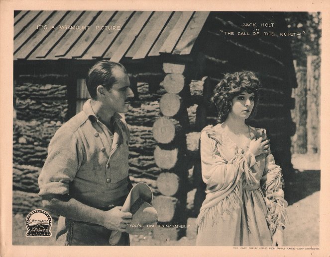 The Call of the North - Lobby karty - Jack Holt, Madge Bellamy