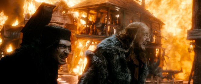 A hobbit: Az öt sereg csatája - Filmfotók - Ryan Gage, Stephen Fry