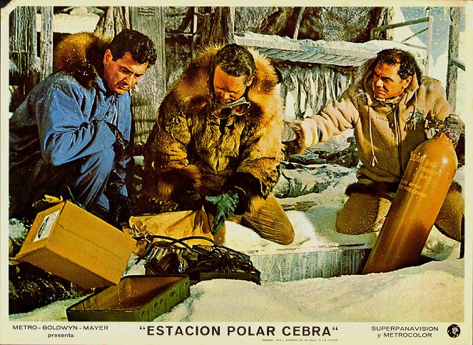 Missão no Árctico - Cartões lobby - Ernest Borgnine