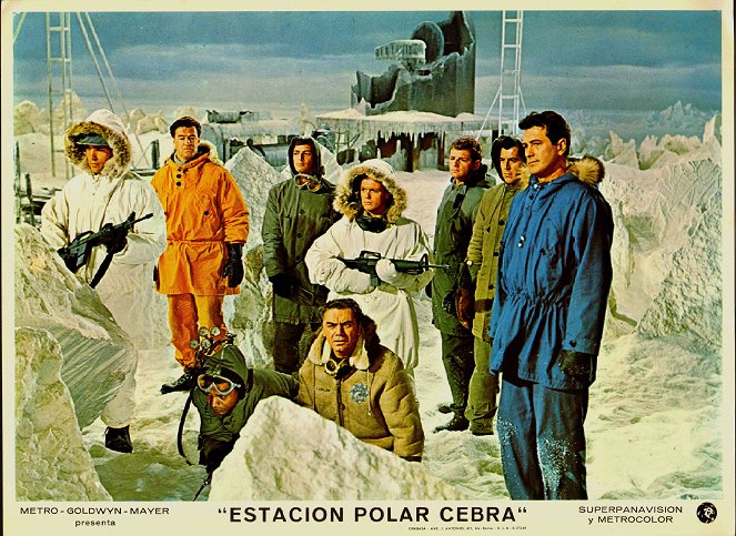 Eisstation Zebra - Lobbykarten - Ernest Borgnine