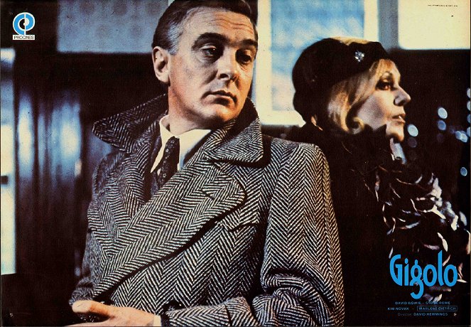 Zwyczajny żigolo - Lobby karty - David Hemmings, Kim Novak