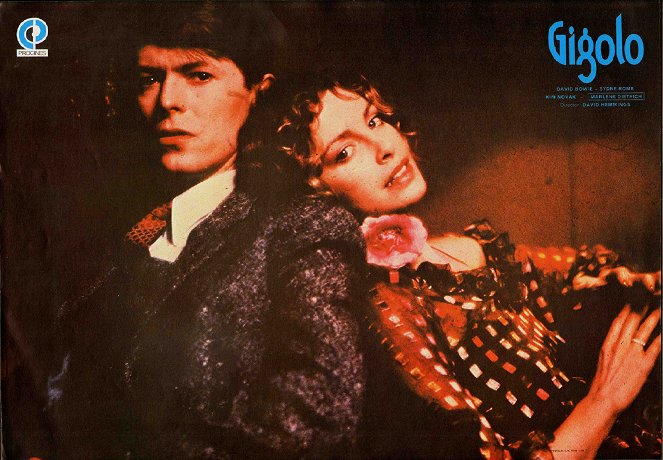 Zwyczajny żigolo - Lobby karty - David Bowie, Sydne Rome