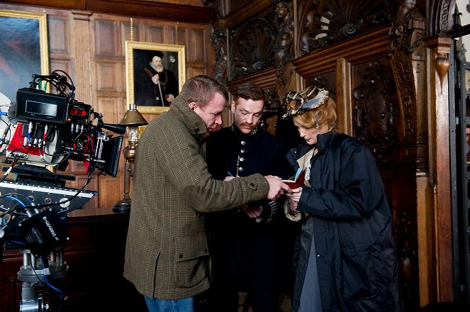 Sherlock Holmes: Jogo de Sombras - De filmagens - Guy Ritchie, Jude Law, Kelly Reilly