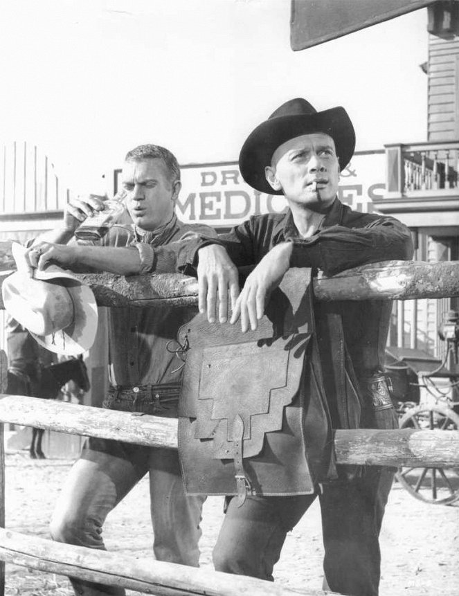 Les Sept Mercenaires - Film - Steve McQueen, Yul Brynner