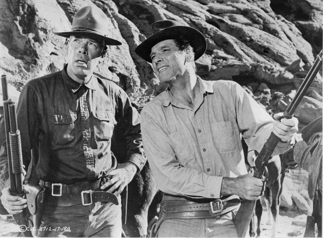 Die gefürchteten Vier - Filmfotos - Lee Marvin, Burt Lancaster