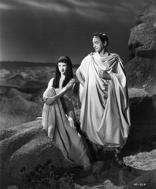 Caesar a Kleopatra - Z filmu - Vivien Leigh, Claude Rains