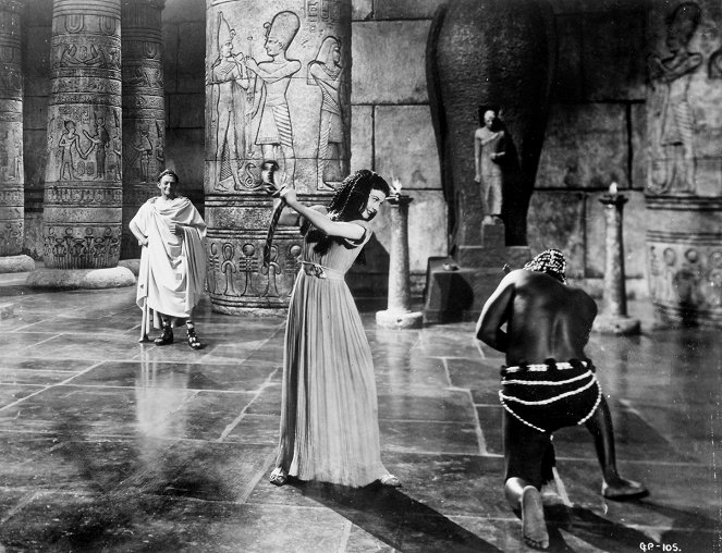 Cezar i Kleopatra - Z filmu - Claude Rains, Vivien Leigh