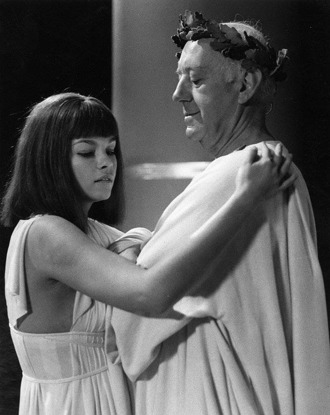 Caesar a Kleopatra - Z filmu - Geneviève Bujold, Alec Guinness