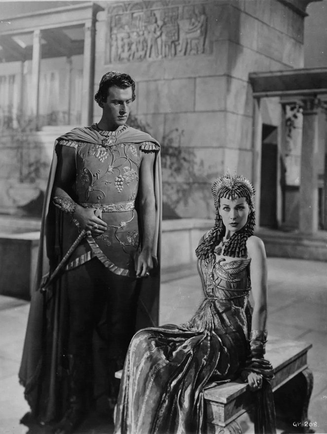 Caesar a Kleopatra - Z filmu - Stewart Granger, Vivien Leigh