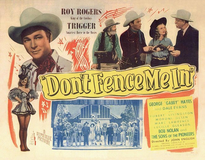 Don't Fence Me In - Lobby Cards