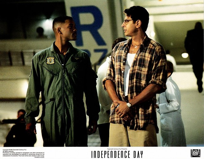 Independence Day - Lobbykarten - Will Smith, Jeff Goldblum
