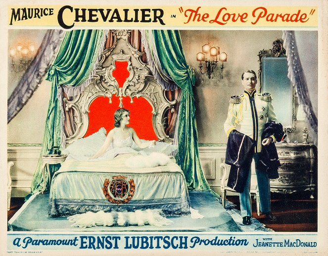 Liebesparade - Lobbykarten - Jeanette MacDonald, Maurice Chevalier