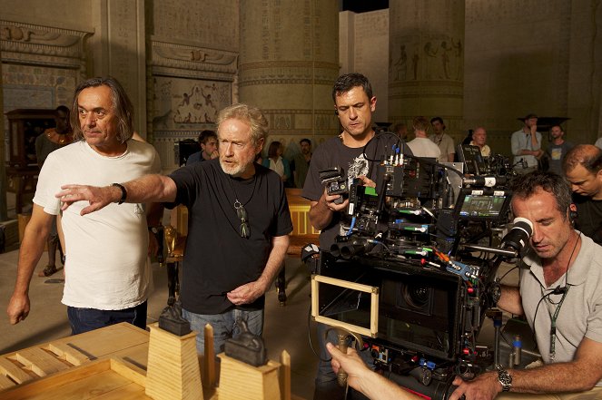 Exodus: Götter und Könige - Dreharbeiten - Ridley Scott