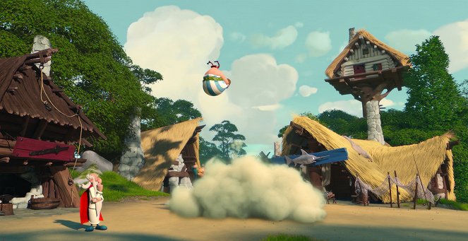 Asterix en Obelix 3D: de Romeinse lusthof - Van film